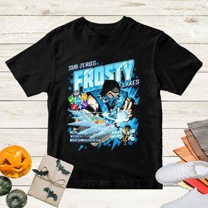 Sub-Zezo Mortal Kombat Parody Frosty Video Game T-Shirt